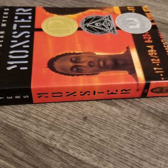 Monster paperback bookfirst harper tempest edition 2001 - Picture 7 of 10